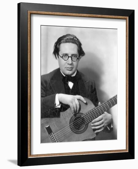 Andres Segovia (1893-1987)-Nickolas Muray-Framed Giclee Print