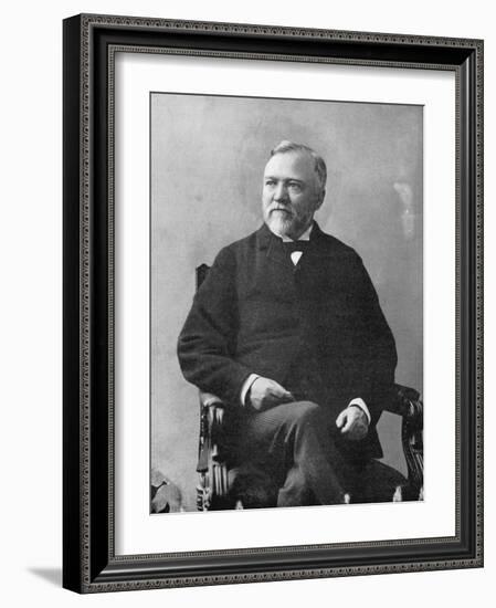 Andrew Carnegie (1835-191), Scottish-American Industrialist and Philanthropist, 1870S-Matthew Brady-Framed Giclee Print