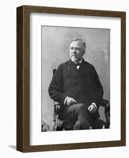 Andrew Carnegie (1835-191), Scottish-American Industrialist and Philanthropist, 1870S-Matthew Brady-Framed Giclee Print