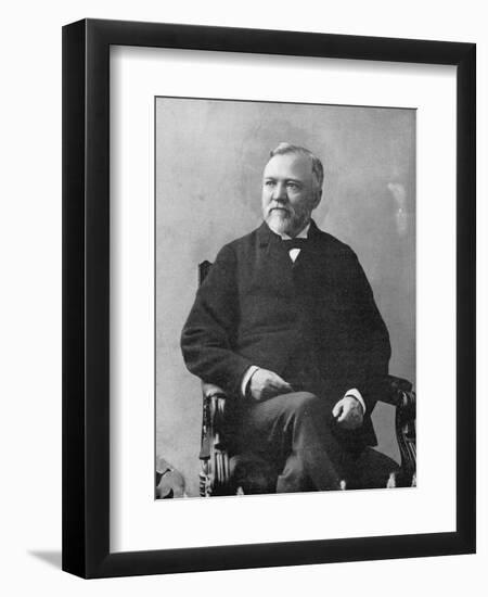 Andrew Carnegie (1835-191), Scottish-American Industrialist and Philanthropist, 1870S-Matthew Brady-Framed Giclee Print