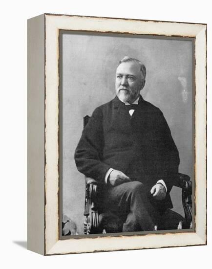 Andrew Carnegie (1835-191), Scottish-American Industrialist and Philanthropist, 1870S-Matthew Brady-Framed Premier Image Canvas