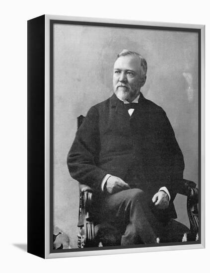 Andrew Carnegie (1835-191), Scottish-American Industrialist and Philanthropist, 1870S-Matthew Brady-Framed Premier Image Canvas