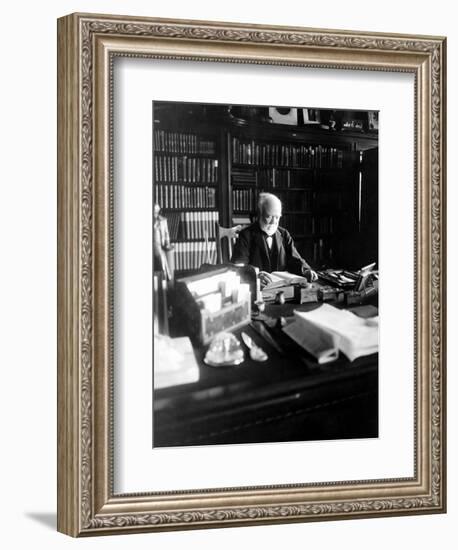 Andrew Carnegie, April 5, 1913-null-Framed Art Print