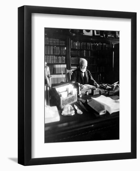 Andrew Carnegie, April 5, 1913-null-Framed Art Print