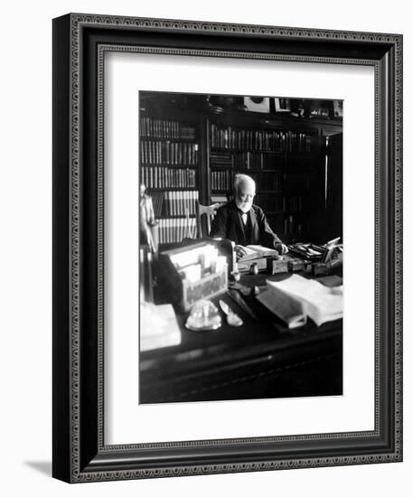 Andrew Carnegie, April 5, 1913-null-Framed Art Print