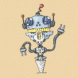 Clumsy Robot-Andrew Derr-Premium Giclee Print