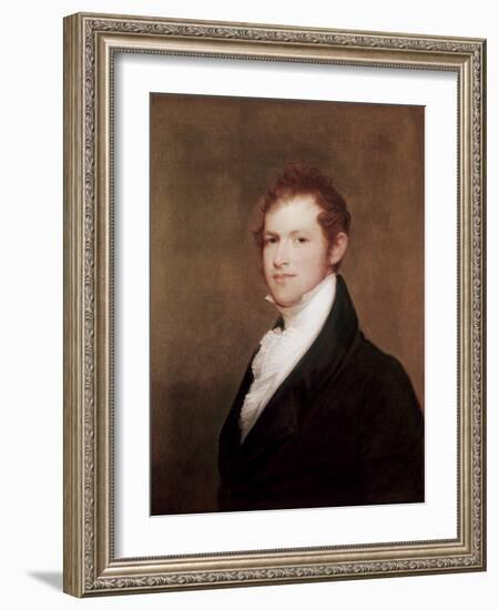 Andrew Dexter, Founder of Montgomery, Alabama-Thomas Sully-Framed Giclee Print