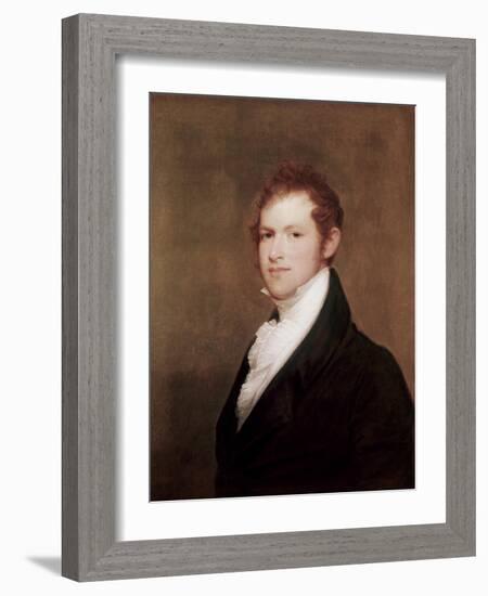 Andrew Dexter, Founder of Montgomery, Alabama-Thomas Sully-Framed Giclee Print