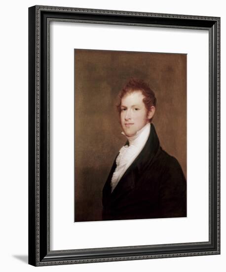 Andrew Dexter, Founder of Montgomery, Alabama-Thomas Sully-Framed Giclee Print