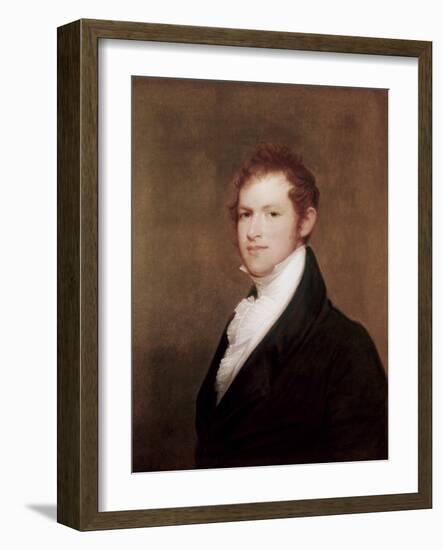 Andrew Dexter, Founder of Montgomery, Alabama-Thomas Sully-Framed Giclee Print