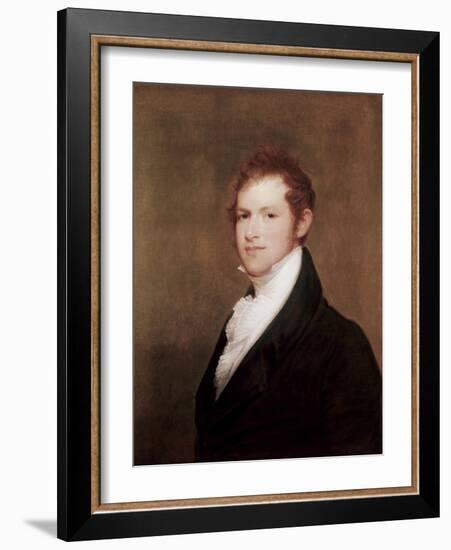 Andrew Dexter, Founder of Montgomery, Alabama-Thomas Sully-Framed Giclee Print