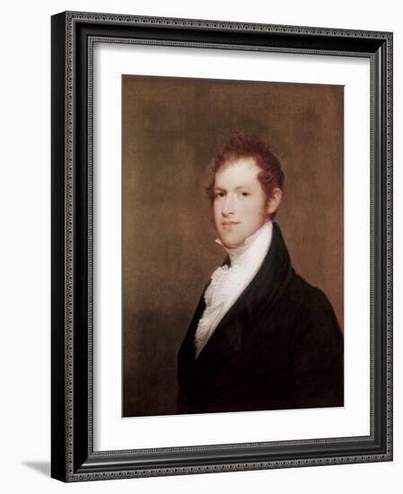 Andrew Dexter, Founder of Montgomery, Alabama-Thomas Sully-Framed Giclee Print