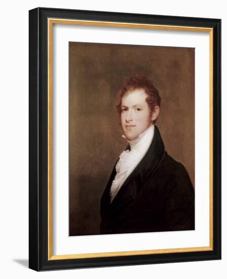 Andrew Dexter, Founder of Montgomery, Alabama-Thomas Sully-Framed Giclee Print