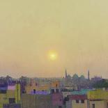 Sunset over the Jama Masjid, Delhi Study II-Andrew Gifford-Giclee Print
