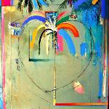 Miami twice, 2020 (oil on canvas)-Andrew Hewkin-Giclee Print