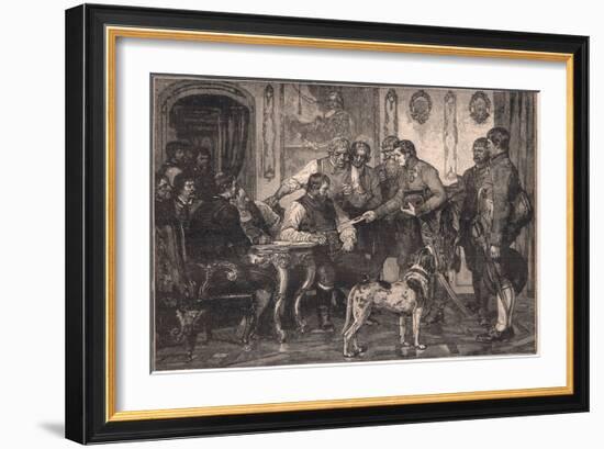 Andrew Hofer Appointed Governor of the Tyrol Ad 1809-Franz Von Defregger-Framed Giclee Print