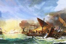 Sinking of the Vasa-Andrew Howat-Giclee Print