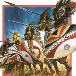 Masai Warriors-Andrew Howat-Giclee Print