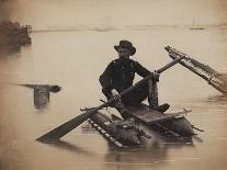 Captured Confederate Guns at Richmond, c.1865-Andrew J^ Johnson-Photo
