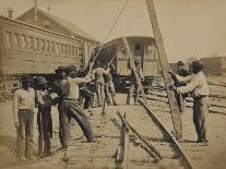 Captured Confederate Guns at Richmond, c.1865-Andrew J^ Johnson-Photo