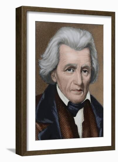 Andrew Jackson (1767-1845), American Statesman-null-Framed Giclee Print