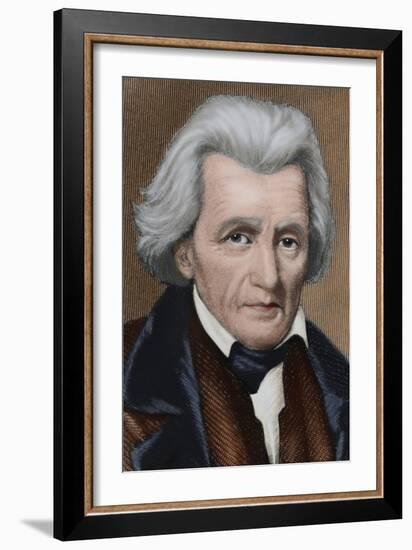 Andrew Jackson (1767-1845), American Statesman-null-Framed Giclee Print