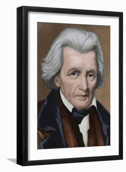 Andrew Jackson (1767-1845), American Statesman-null-Framed Giclee Print