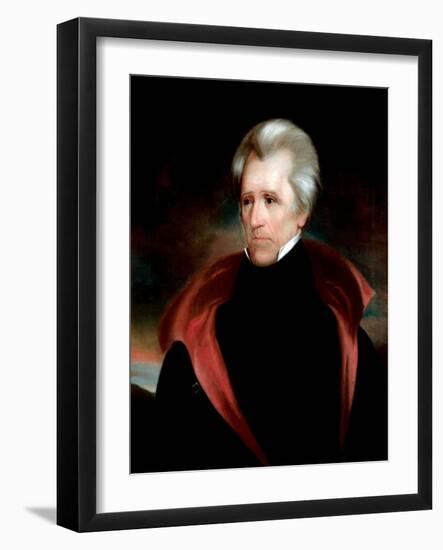 Andrew Jackson by Ralph Eleaser Whiteside Earl-Fine Art-Framed Photographic Print