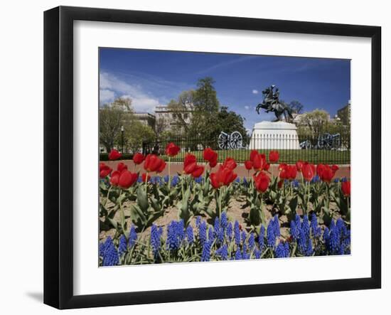 Andrew Jackson Statue, Washington, D.C., USA-null-Framed Photographic Print