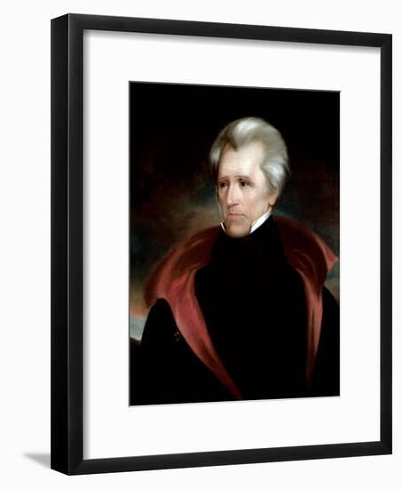 Andrew Jackson-Ralph Eleaser Whiteside Earl-Framed Giclee Print