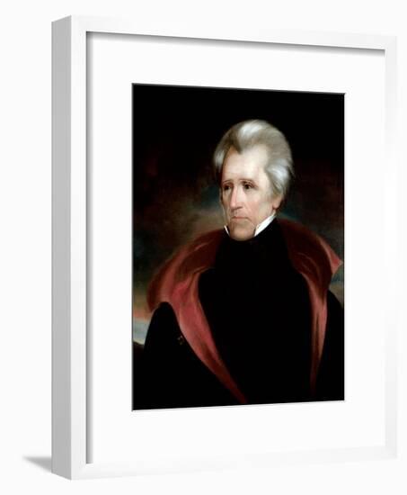 Andrew Jackson-Ralph Eleaser Whiteside Earl-Framed Giclee Print