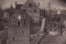 Bridge on Orange and Alexandria Rail Road, Repaired by Army Engineers under Col Herman Haupt, 1865-Andrew Joseph Russell-Framed Photographic Print