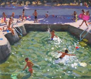 Childrens Pool, Vrsar, Croatia, 2017 by Andrew Macara