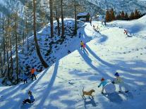 Skiing, Beauregard La Clusaz, 2012-Andrew Macara-Giclee Print