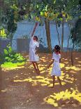 Jumping Off the Rocks, Plates, Skiathos, 2015-Andrew Macara-Giclee Print