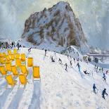 Bright Morning and Snow Covered Trees, Morzine-Andrew Macara-Giclee Print