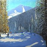 Skiing, Beauregard La Clusaz, 2012-Andrew Macara-Giclee Print