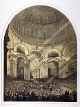 St Paul's Cathedral Interior, London, C1852-Andrew Maclure-Giclee Print