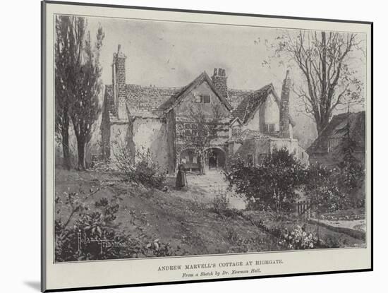 Andrew Marvell's Cottage at Highgate-Joseph Holland Tringham-Mounted Giclee Print