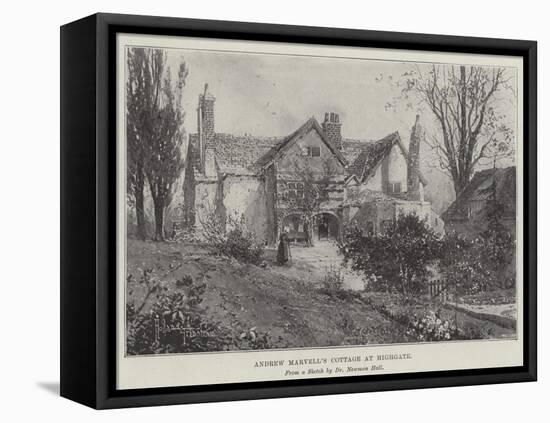 Andrew Marvell's Cottage at Highgate-Joseph Holland Tringham-Framed Premier Image Canvas