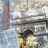 Paris Arc-Andrew Mellen-Framed Art Print