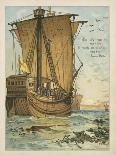 Columbus Setting Sail for the New World-Andrew Melrose-Framed Giclee Print