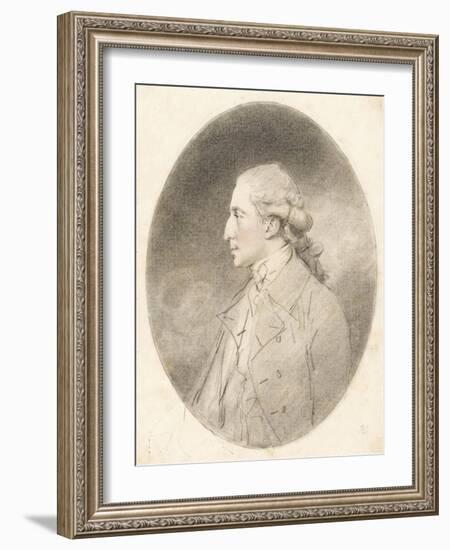 Andrew Robinson Stoney-Bowes, 1781-John Downman-Framed Giclee Print