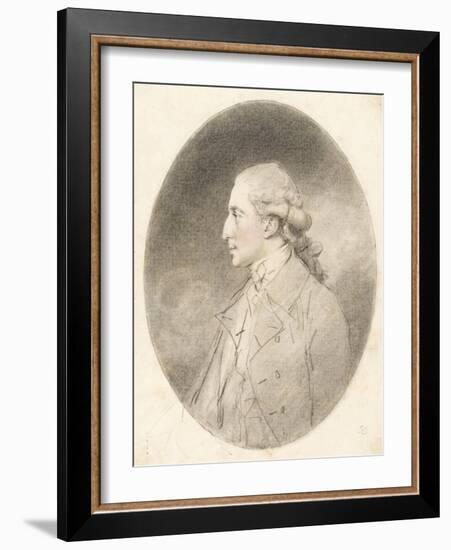 Andrew Robinson Stoney-Bowes, 1781-John Downman-Framed Giclee Print