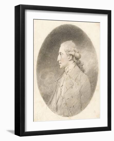 Andrew Robinson Stoney-Bowes, 1781-John Downman-Framed Giclee Print