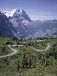 The Eiger, 3970M, Bernese Oberland, Alps, Switzerland-Andrew Sanders-Photographic Print