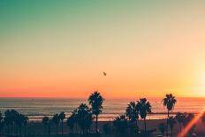 Venice Beach Sunset - LA-Andrew Shiels-Framed Premier Image Canvas