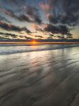 Sunset over the Pacific Ocean in Carlsbad, Ca-Andrew Shoemaker-Photographic Print