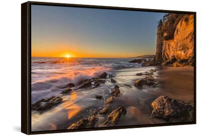 Sunset at Victoria Beach in Laguna Beach, Ca' Photographic Print