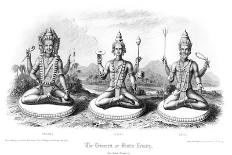 The Trimurti or Hindu Trinity-Andrew Thomas-Framed Giclee Print